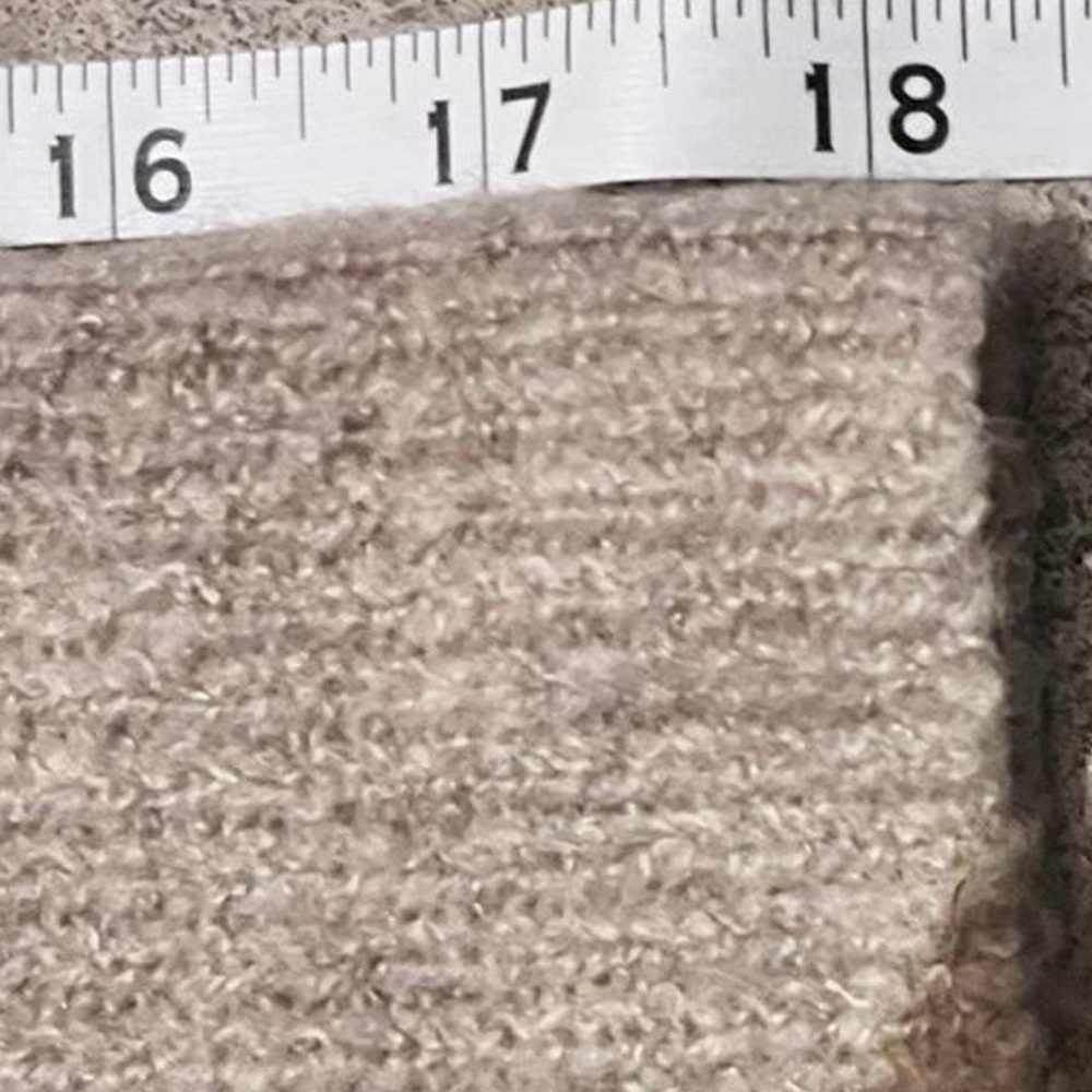 Debut Cozy Cream Cowl Neck Sweater with ties size M/L - Picture 7 of 7